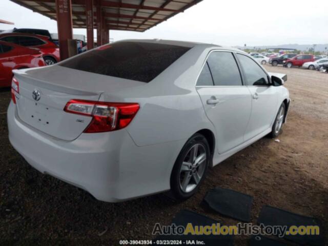 TOYOTA CAMRY SE/LE/XLE, 4T1BF1FK0CU551382