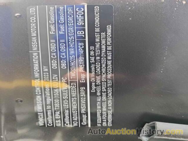 NISSAN ALTIMA SL, 1N4BL4EV8PN319077