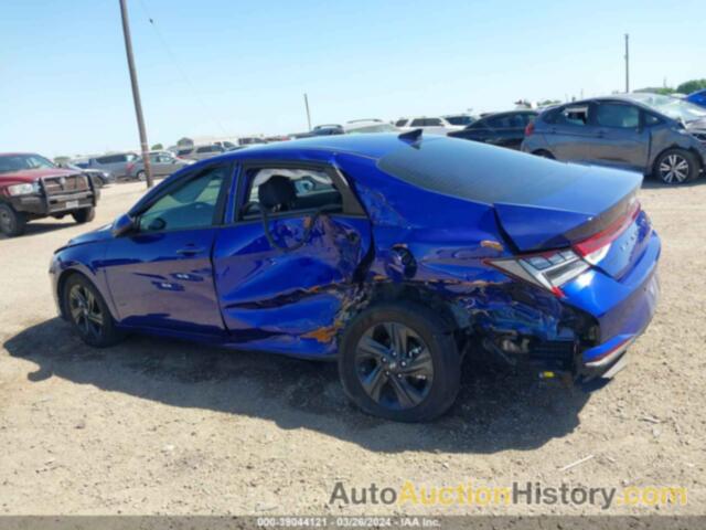 HYUNDAI ELANTRA HYBRID BLUE, KMHLM4AJXPU053660