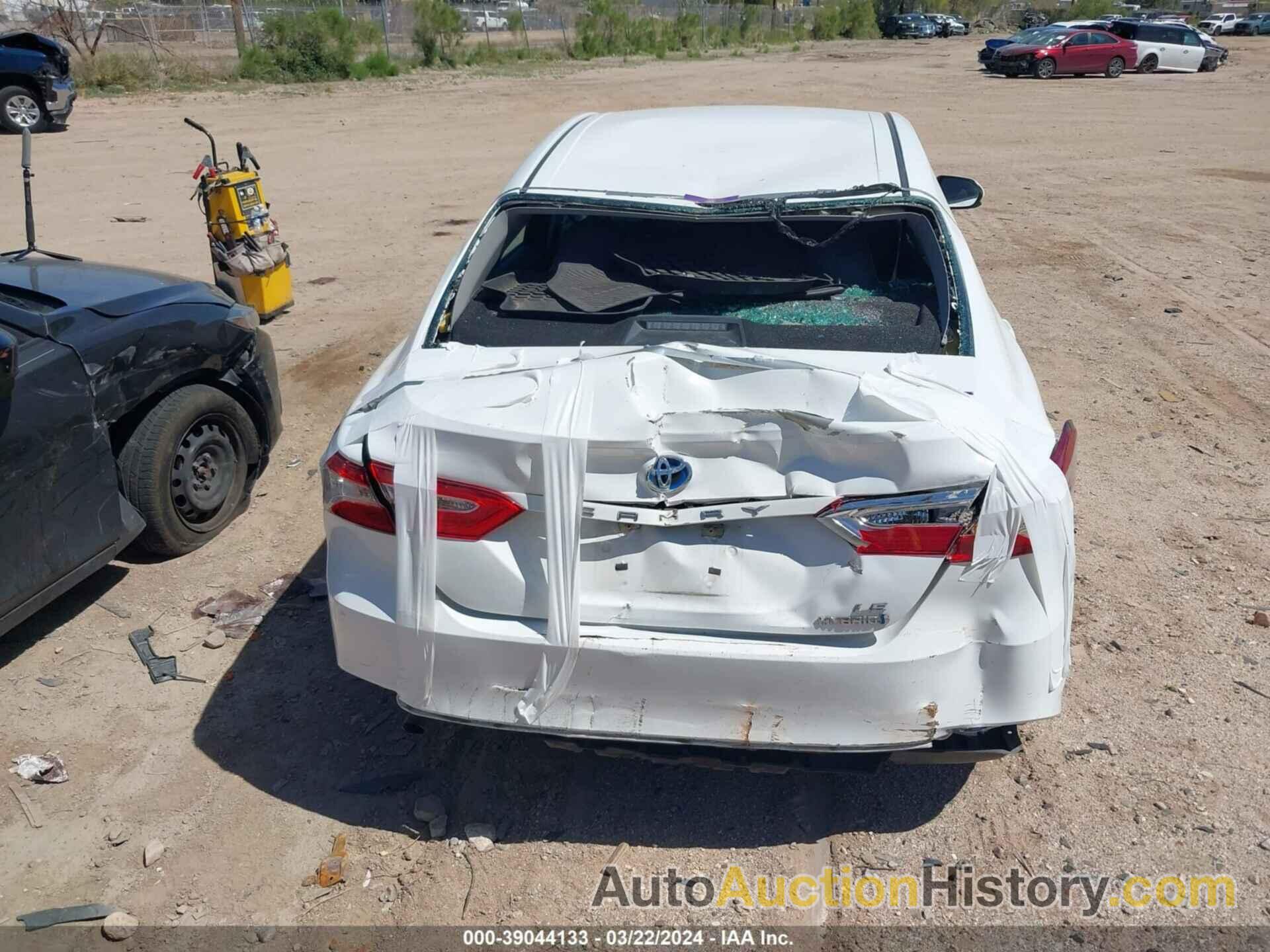 TOYOTA CAMRY HYBRID LE, 4T1B31HK1JU505238