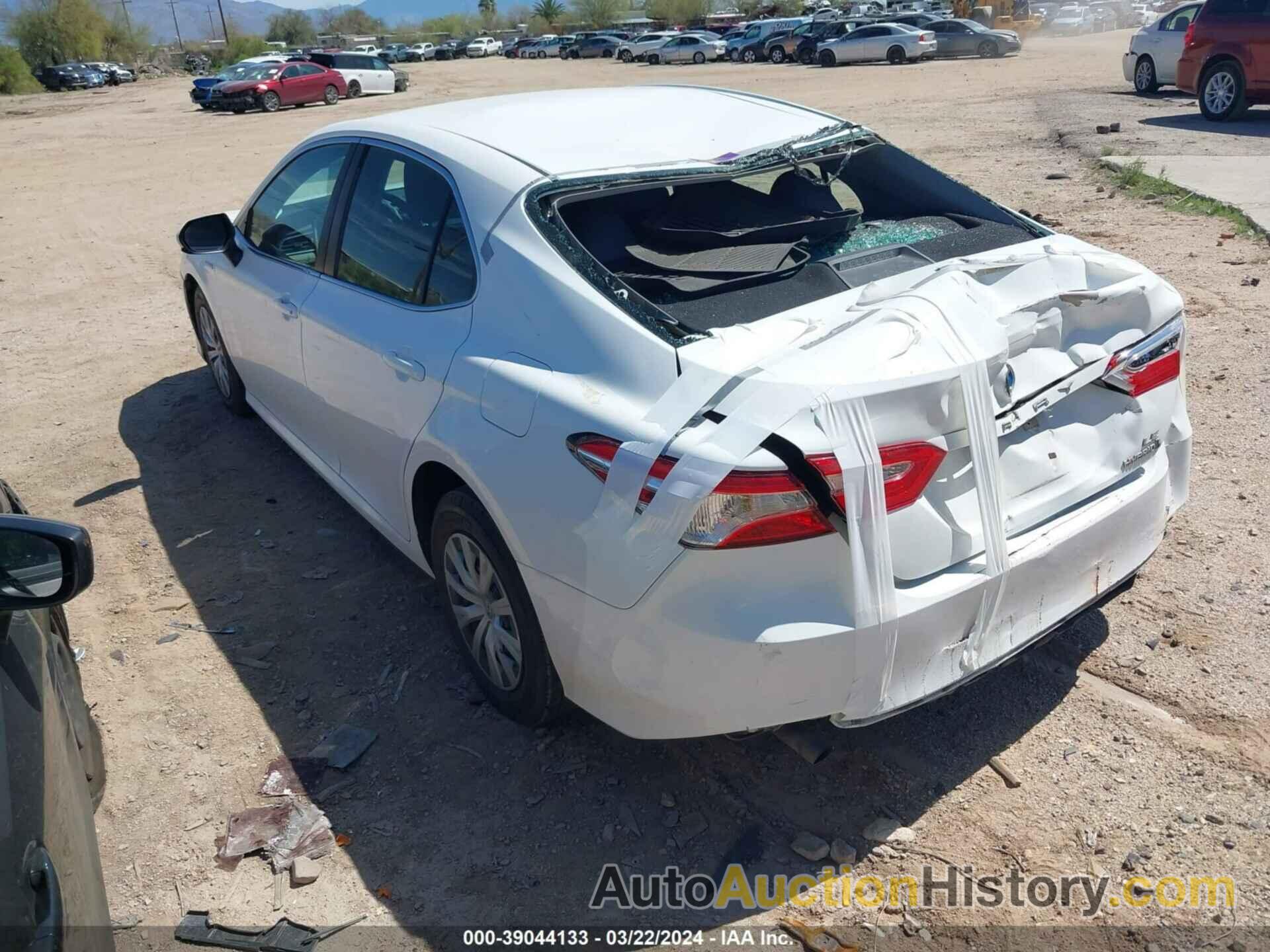 TOYOTA CAMRY HYBRID LE, 4T1B31HK1JU505238