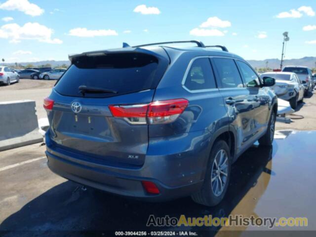 TOYOTA HIGHLANDER XLE, 5TDKZRFH8KS324183