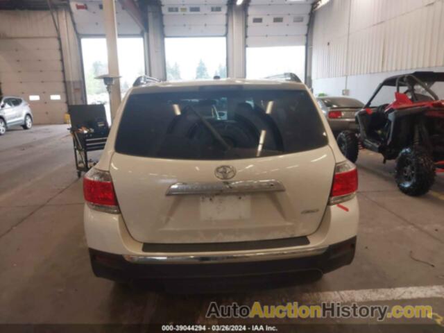 TOYOTA HIGHLANDER LIMITED, 5TDDK3EH2CS165870