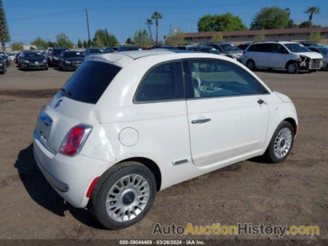 FIAT 500 LOUNGE, 3C3CFFCR2DT598582