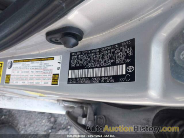 TOYOTA PRIUS PLUG-IN, JTDKN3DP6E3052645