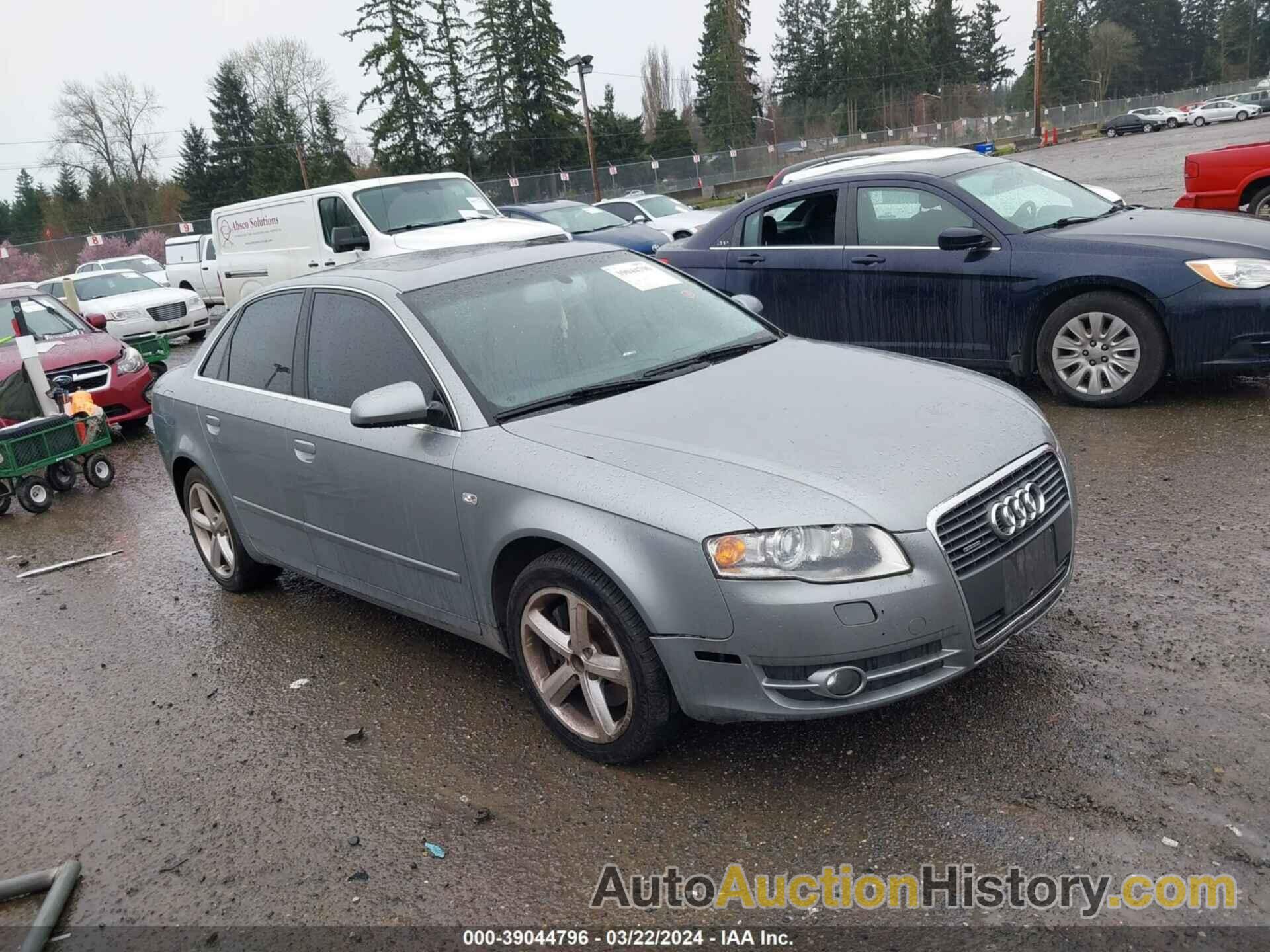 AUDI A4 3.2, WAUDH78E37A219295