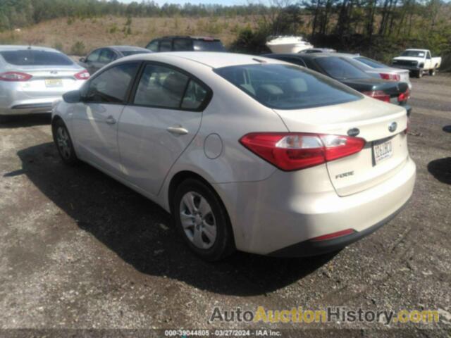 KIA FORTE LX, KNAFK4A68F5403893