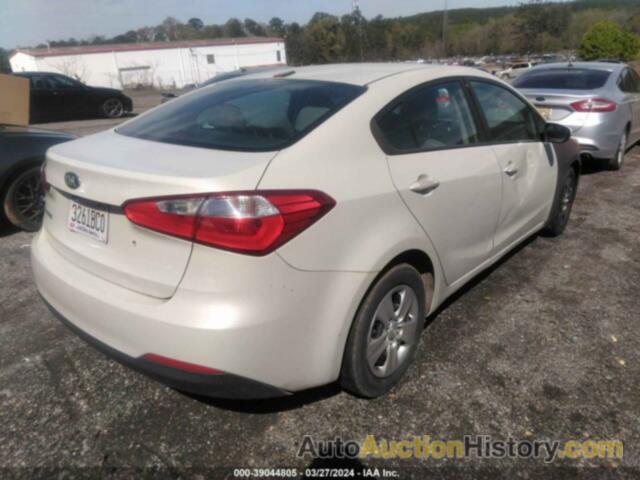 KIA FORTE LX, KNAFK4A68F5403893