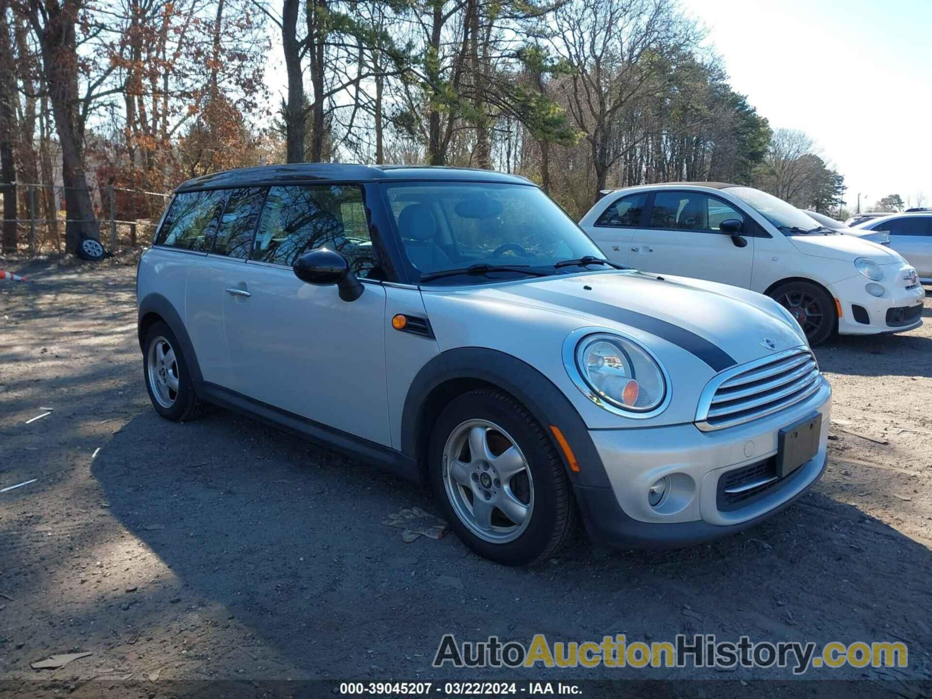 MINI COOPER CLUBMAN, WMWZF3C56BTX82253