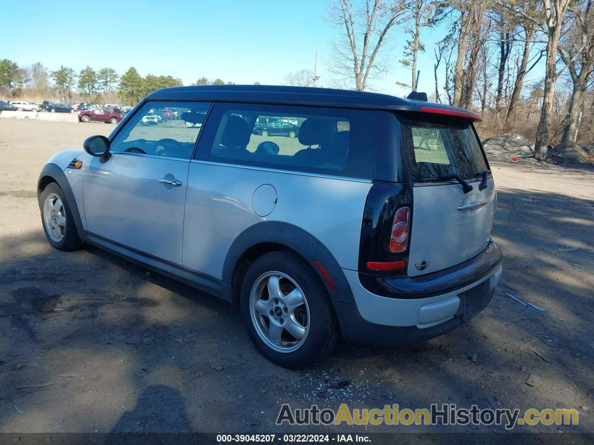 MINI COOPER CLUBMAN, WMWZF3C56BTX82253