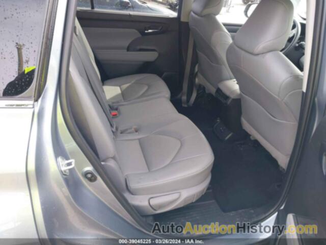 TOYOTA HIGHLANDER XLE, 5TDHZRBH1NS202222