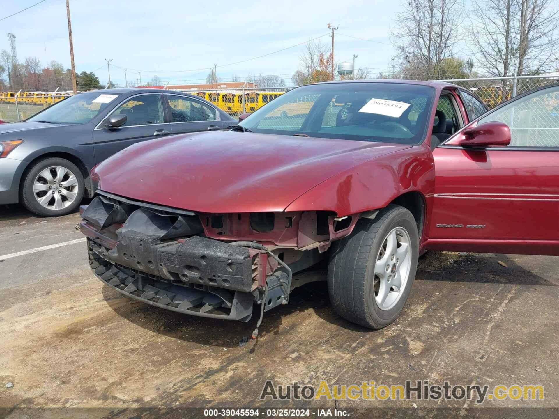 PONTIAC GRAND PRIX SE, 1G2WK52J71F151332