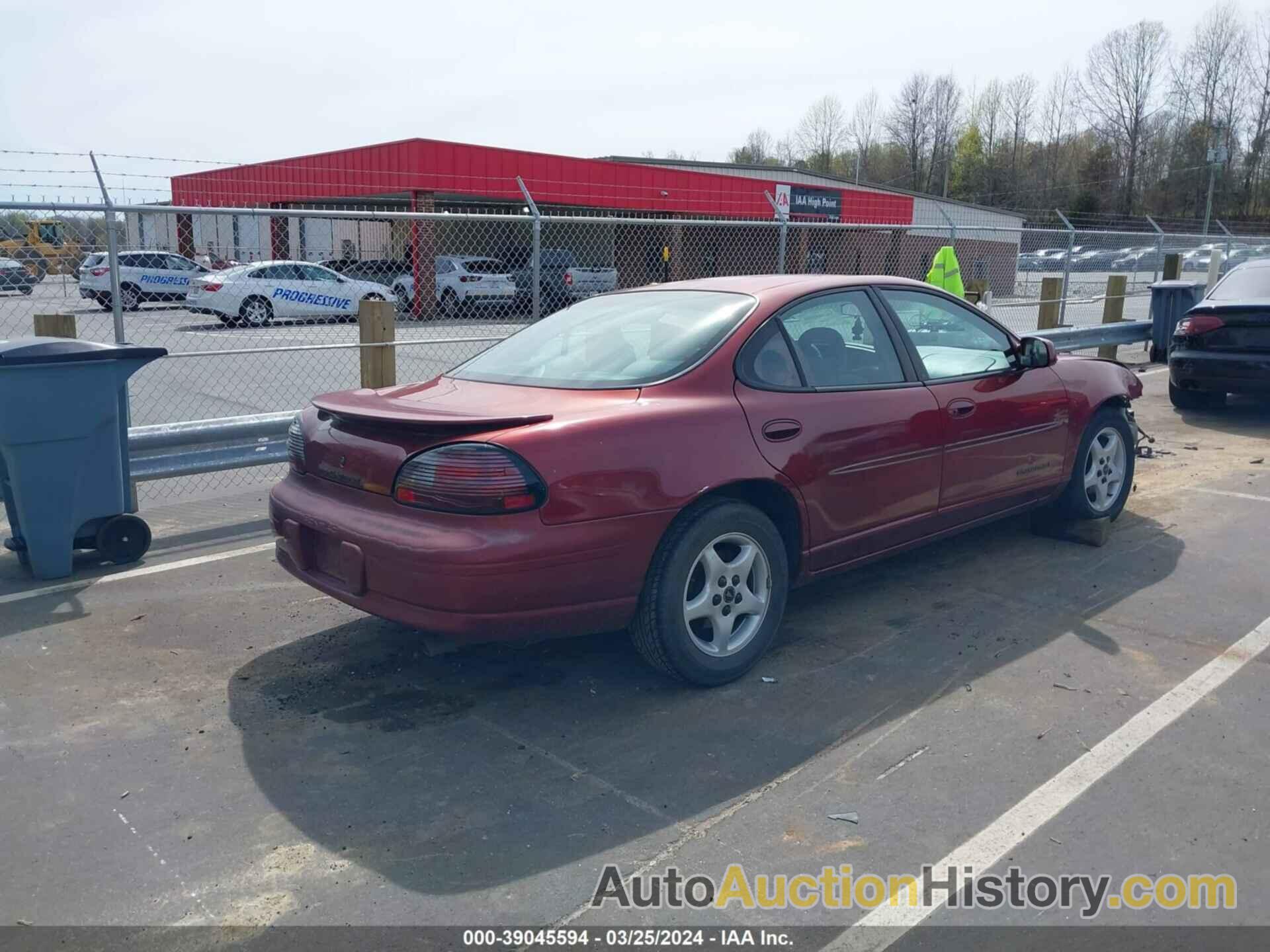 PONTIAC GRAND PRIX SE, 1G2WK52J71F151332