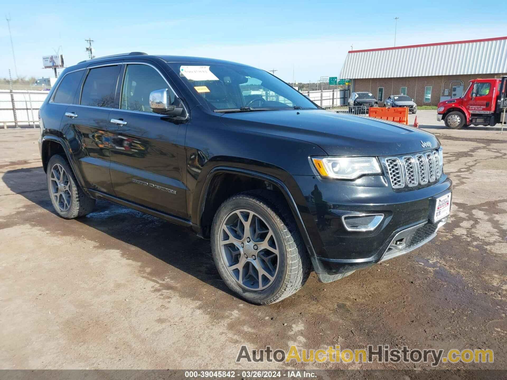 JEEP GRAND CHEROKEE OVERLAND, 1C4RJFCG1KC726631