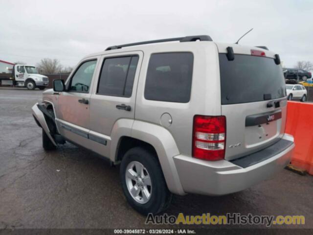 JEEP LIBERTY SPORT, 1J8GN28KX9W514569