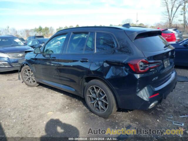 BMW X3 XDRIVE30I, 5UX53DP07N9M75348