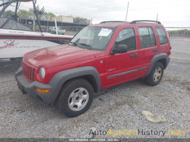 JEEP LIBERTY SPORT, 1J4GL48K24W159764