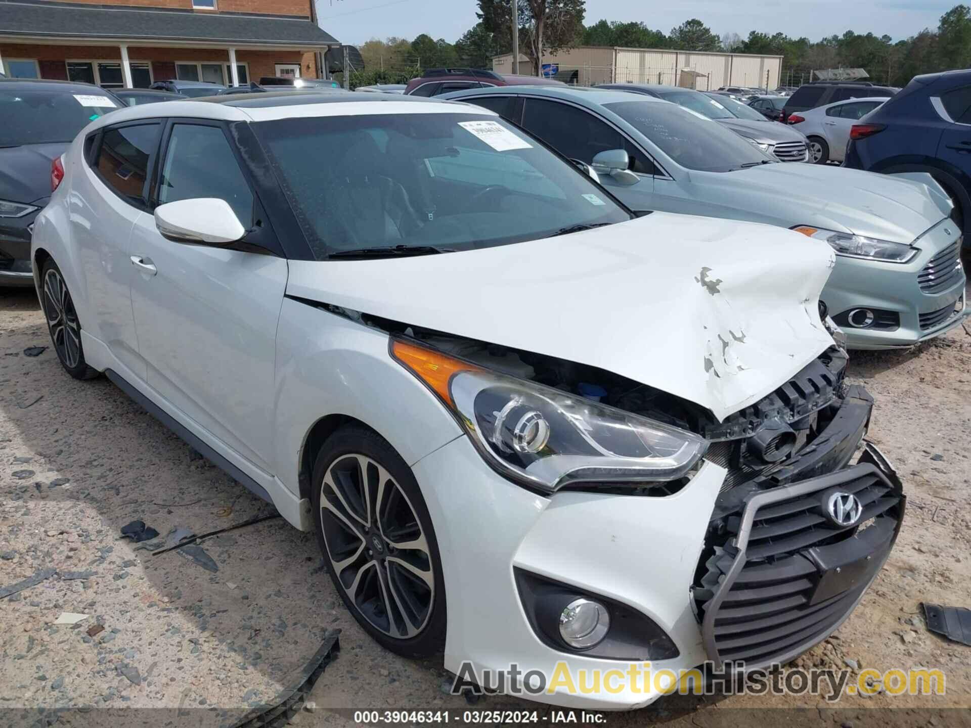 HYUNDAI VELOSTER TURBO, KMHTC6AE2GU285087