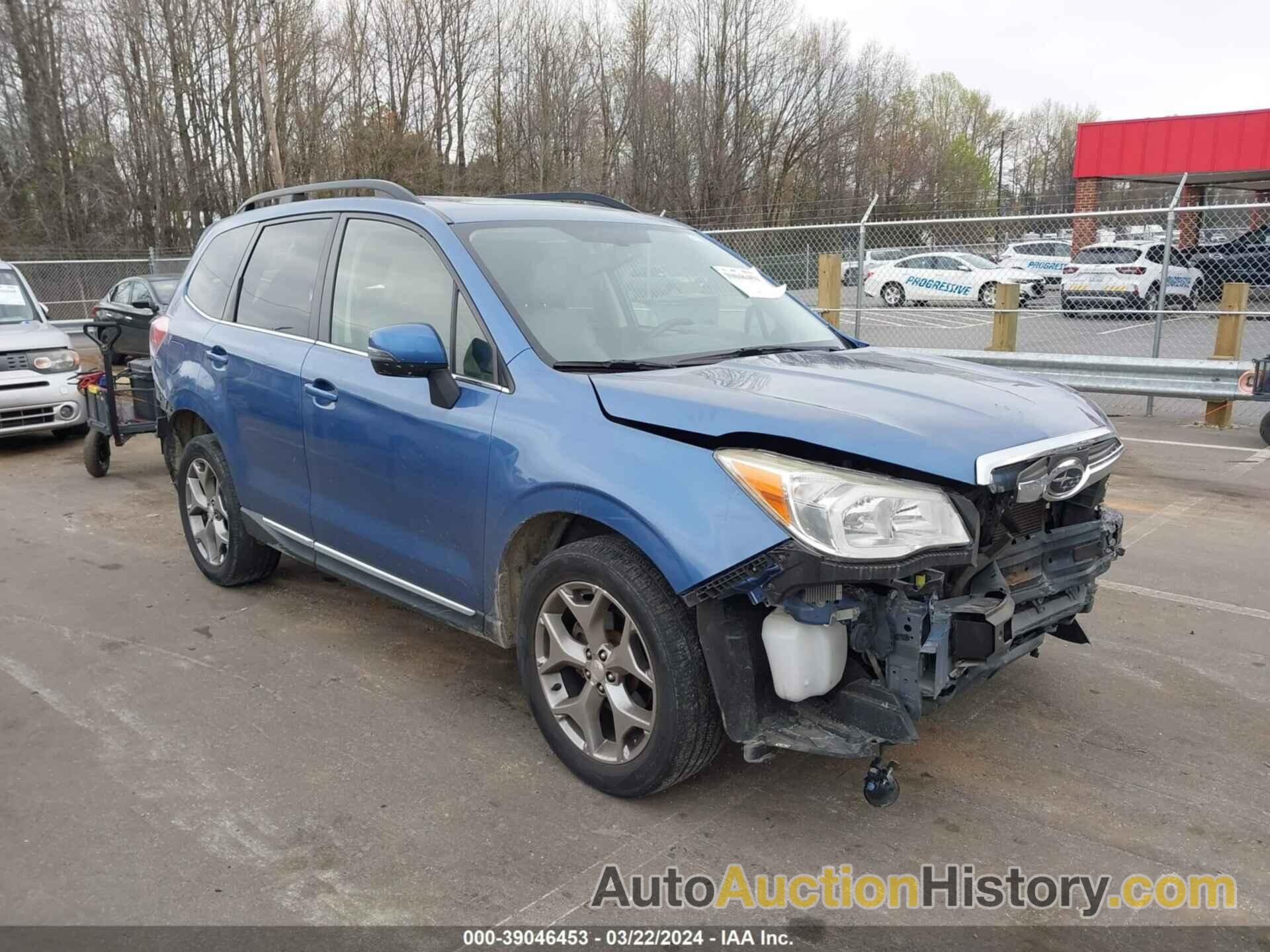 SUBARU FORESTER 2.5I TOURING, JF2SJAUC8FH465864