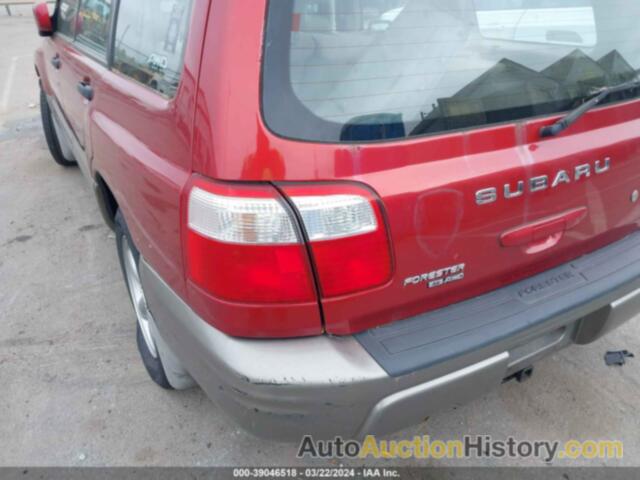 SUBARU FORESTER S, JF1SF65502H759515