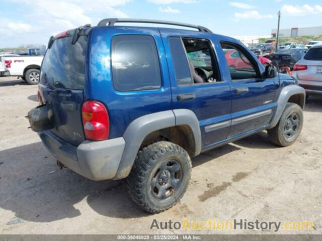 JEEP LIBERTY SPORT, 1J4GL48K44W292364