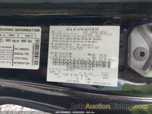 FORD MUSTANG ECOBOOST, 1FA6P8TH4J5101073