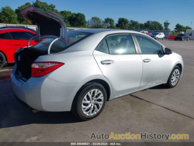 TOYOTA COROLLA LE, 2T1BURHE6KC166436