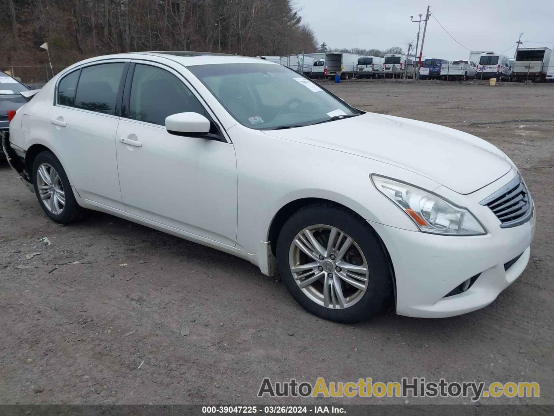 INFINITI G37X, JN1CV6AR4CM970089