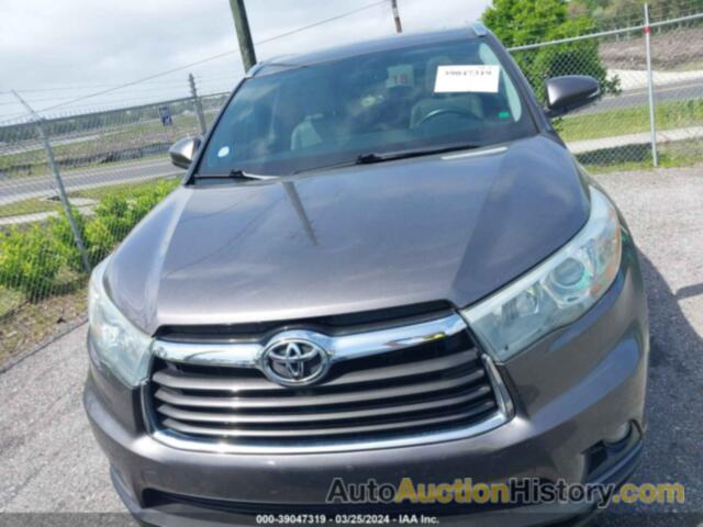 TOYOTA HIGHLANDER XLE V6, 5TDKKRFHXGS128080