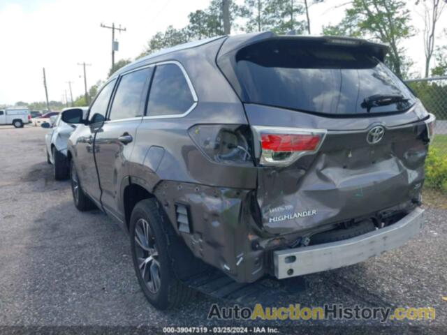 TOYOTA HIGHLANDER XLE V6, 5TDKKRFHXGS128080