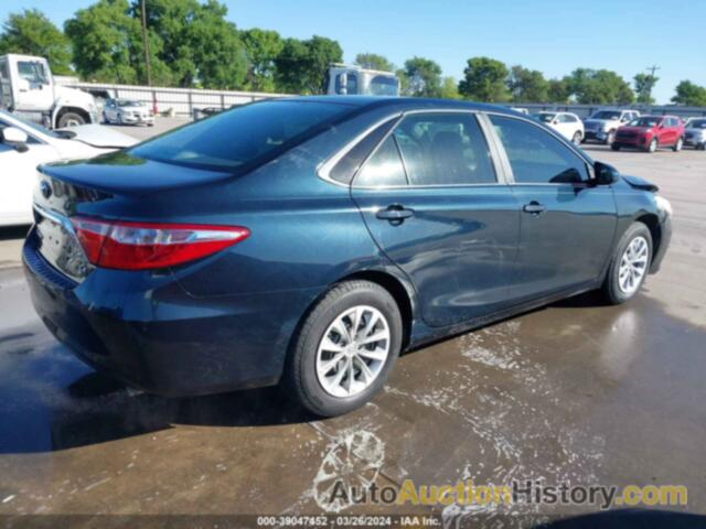 TOYOTA CAMRY LE, 4T4BF1FK1GR538782