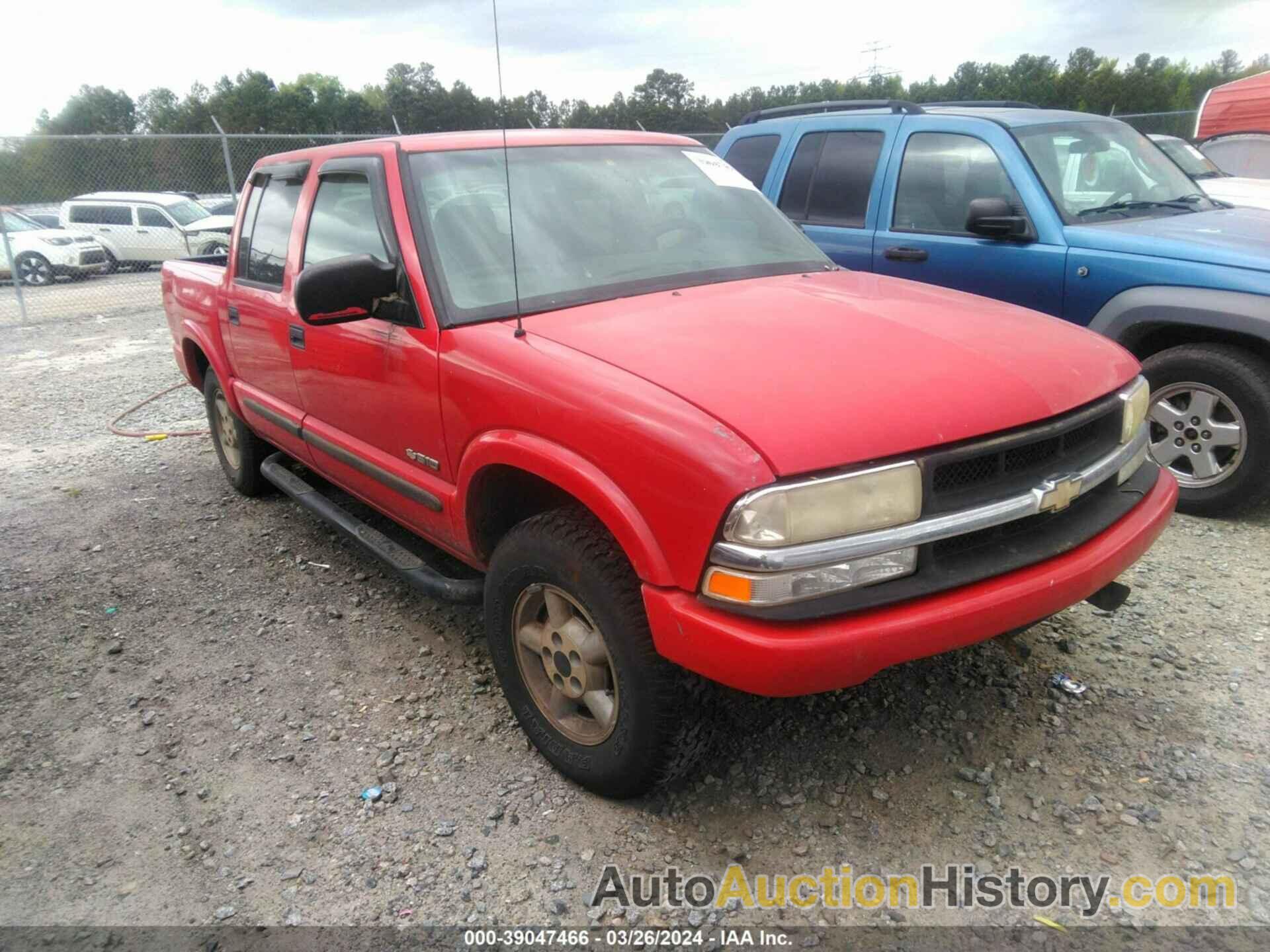 CHEVROLET S-10 LS, 1GCDT13X34K146717