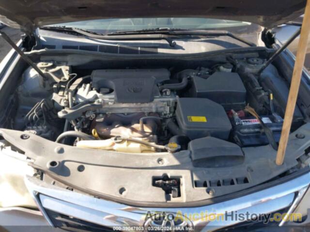 TOYOTA CAMRY SE/LE/XLE, 4T1BF1FK3CU040362