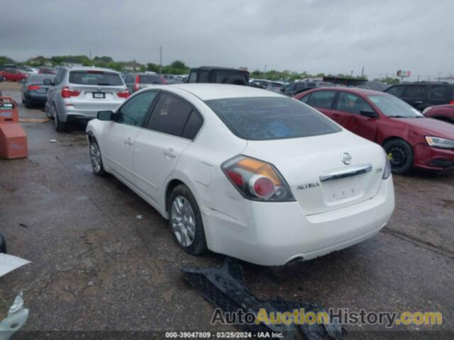 NISSAN ALTIMA S, 1N4AL2APXCC191695