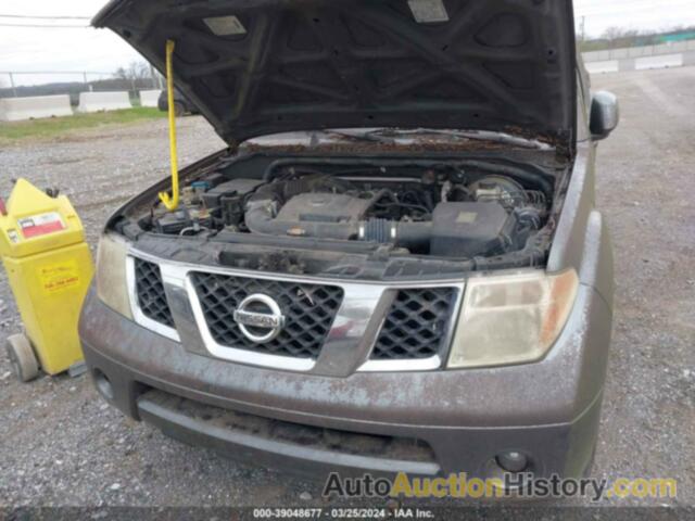 NISSAN PATHFINDER SE, 5N1AR18U65C708598