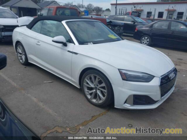 AUDI A5 CABRIOLET PREMIUM 45 TFSI QUATTRO S TRONIC, WAU2AGF51MN002489