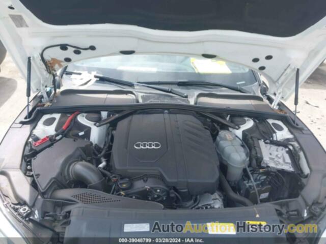 AUDI A5 CABRIOLET PREMIUM 45 TFSI QUATTRO S TRONIC, WAU2AGF51MN002489