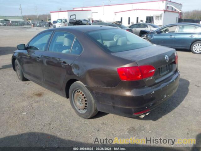 VOLKSWAGEN JETTA 2.0L S, 3VW2K7AJ5BM327686