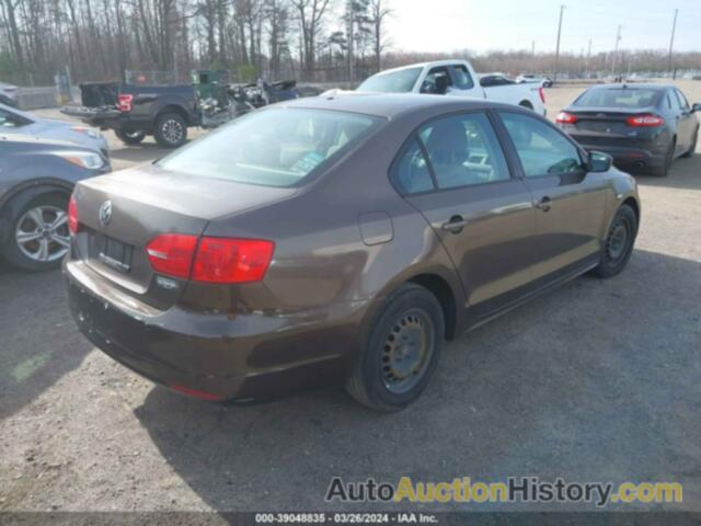 VOLKSWAGEN JETTA 2.0L S, 3VW2K7AJ5BM327686