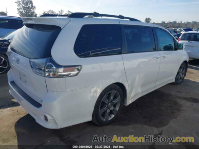 TOYOTA SIENNA SE 8 PASSENGER, 5TDXK3DC4FS679971