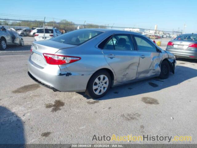 TOYOTA CAMRY LE, 4T4BF1FK3FR456423