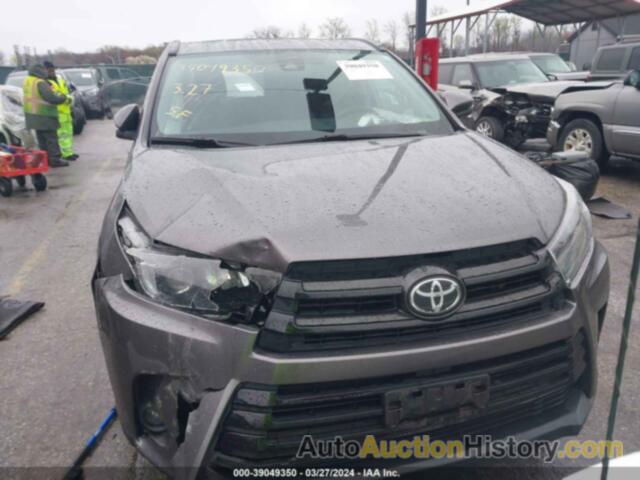 TOYOTA HIGHLANDER SE, 5TDJZRFH6KS625286