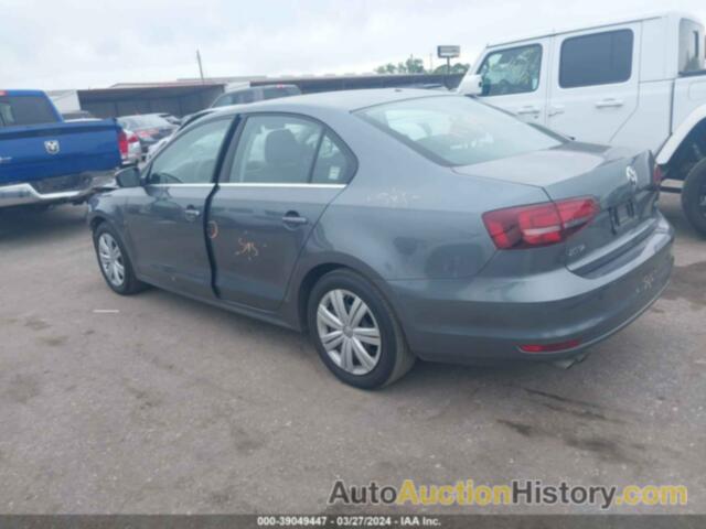 VOLKSWAGEN JETTA S, 3VW2B7AJ3HM336167