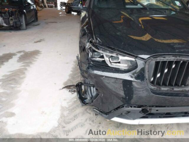 BMW X3 SDRIVE30I, 5UX43DP02P9R45669