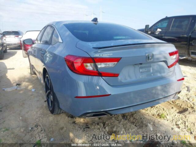 HONDA ACCORD SPORT, 1HGCV1F33MA106773