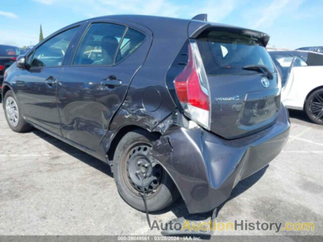 TOYOTA PRIUS C ONE, JTDKDTB3XG1119264