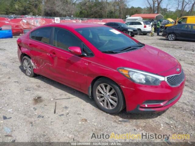 KIA FORTE LX, KNAFX4A69G5527187