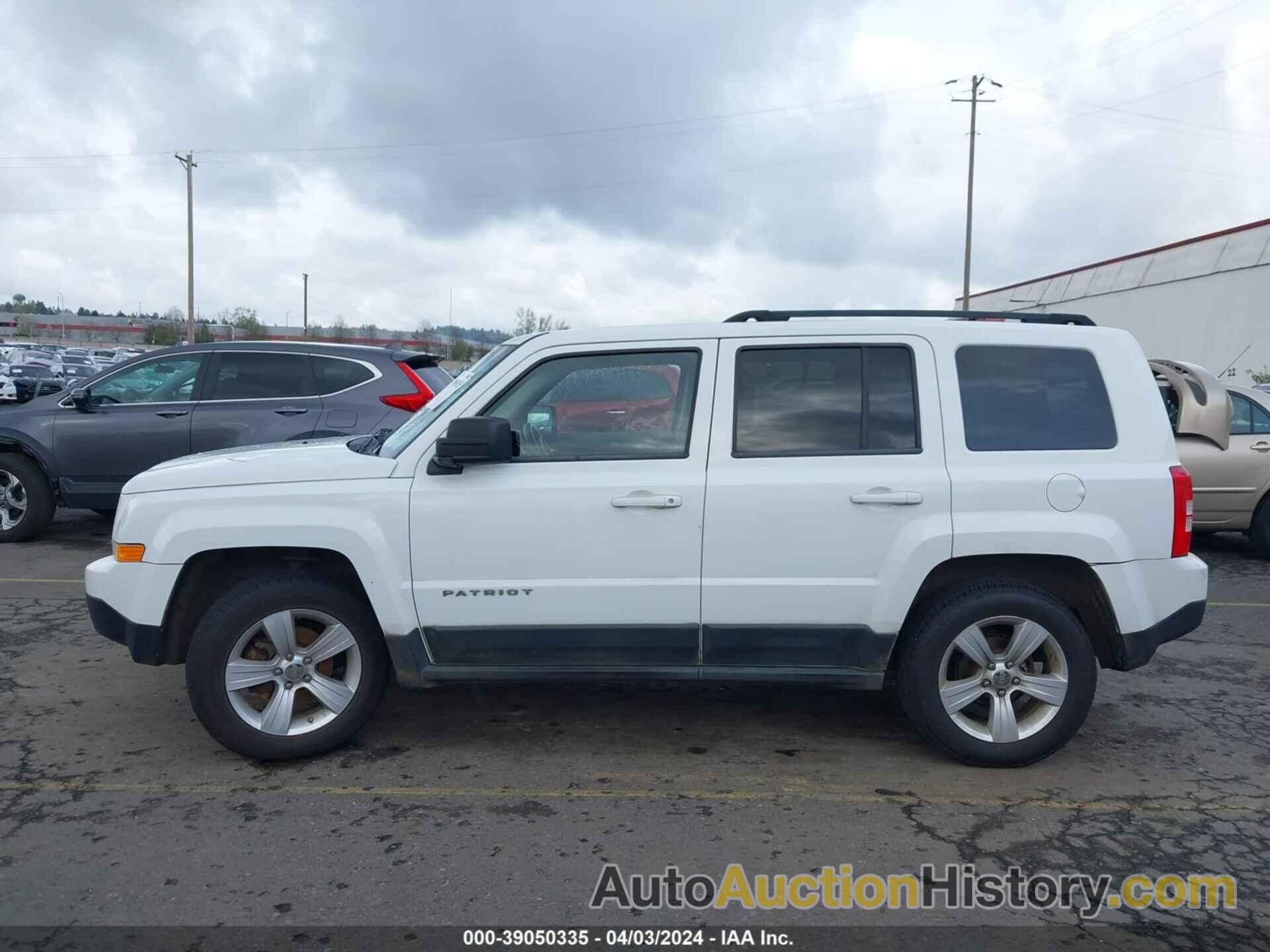 JEEP PATRIOT SPORT, 1J4NF1GBXBD177453