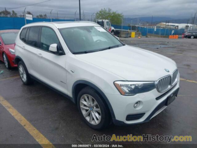 BMW X3 XDRIVE28I, 5UXWX9C53G0D85132