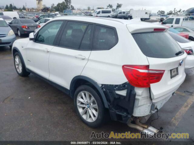 BMW X3 XDRIVE28I, 5UXWX9C53G0D85132